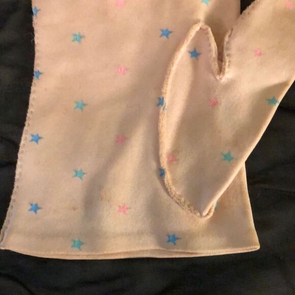 Vintage Madeleine Debs Ladies Gloves Stars Small - Picture 10 of 16